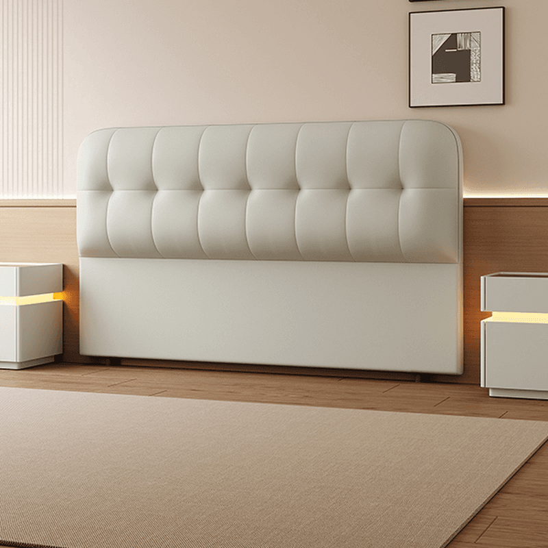 King(76"W x 80"L)/Queen(60"W x 80"L)/Full(54"W x 75"L) Button-tufted Rectangular Panel Headboard with Lumber Frame, Sponge and With Legs, Standard（36-55“） H - image 7
