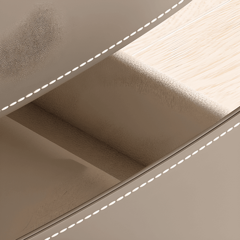 Modern Simple Style Nightstand With Drawer Storage Featuring 2 Drawers and Stone Countertop - image 13
