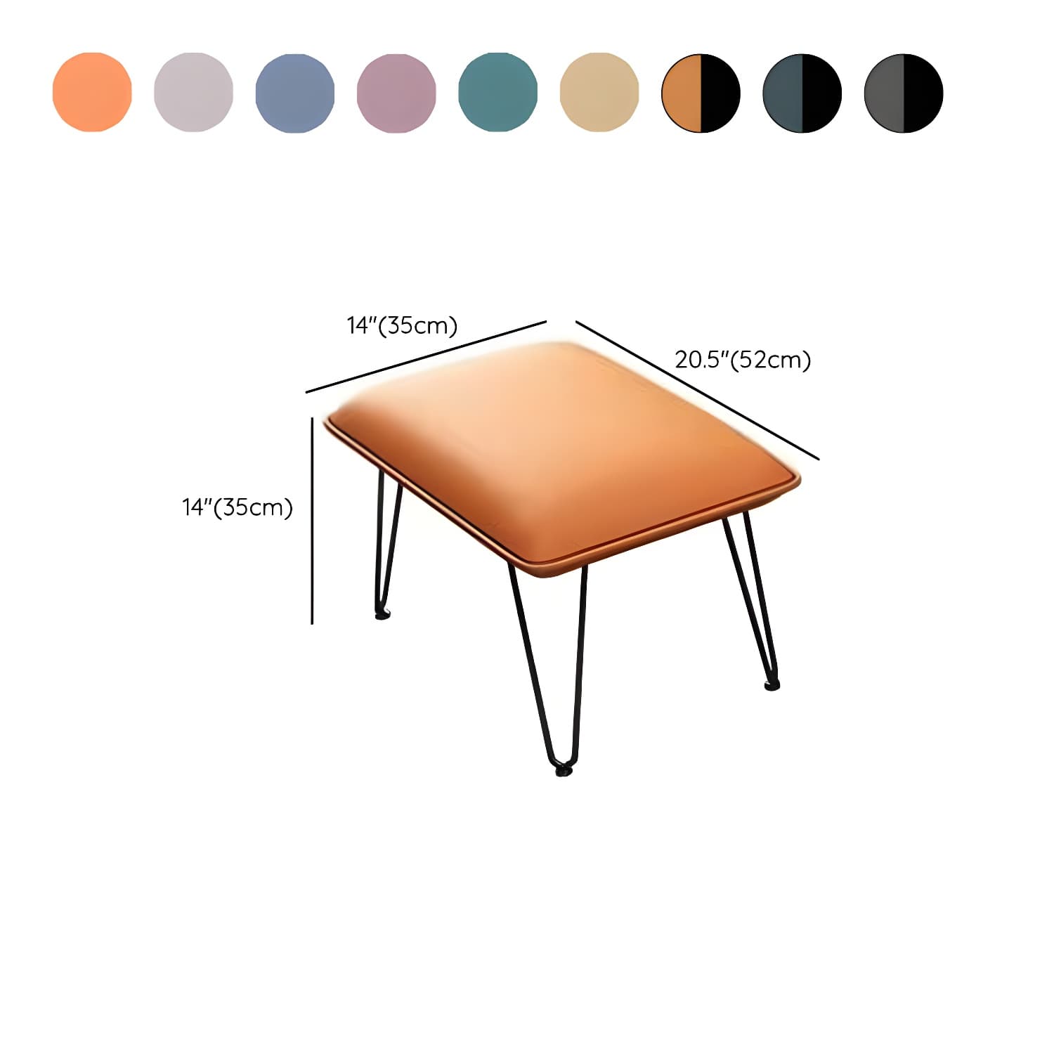 Modern Rocking Chair Upholstered Button-Tufted Glider for Living Room - image 16