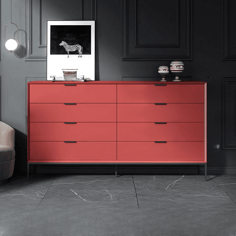 Modern Solid+Engineered Wood 5 Tiers/3 Tiers/4 Tiers Double Dresser/Semainier/Bachelor Chest - image 26