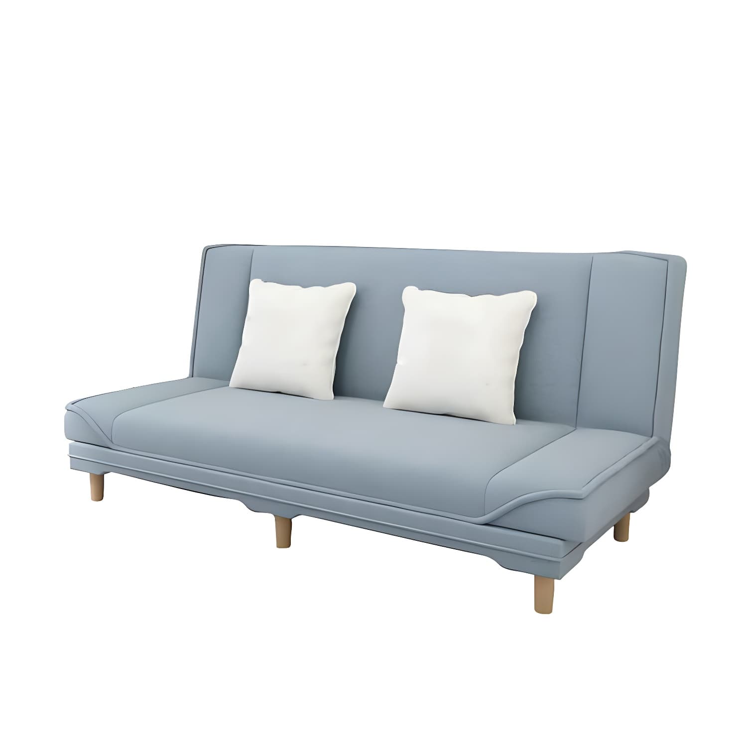 Convertible Armless Sofa 48"W Modern Sofa with Cotton Blend for Living Room - image 28