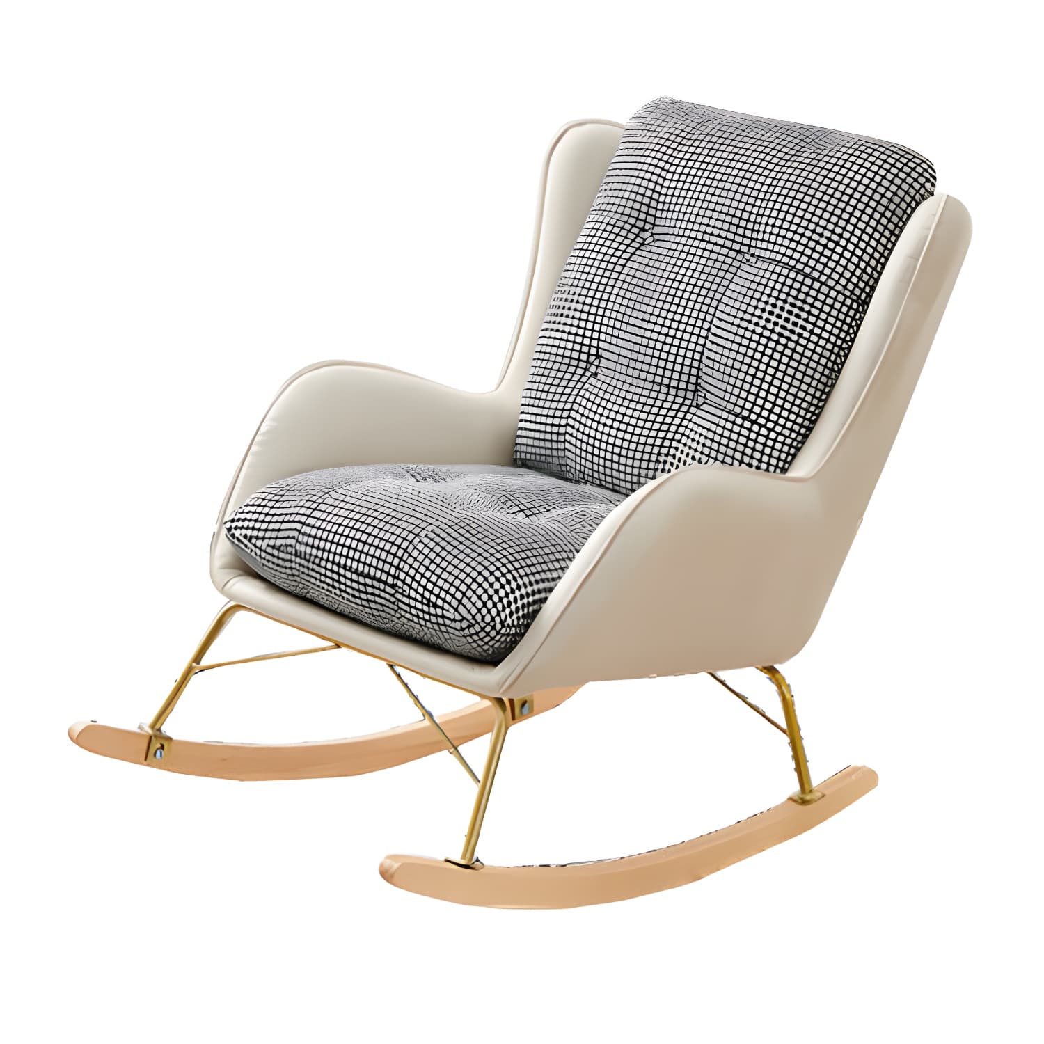 Modern Style Lounge Leisure Rocking Chair Home Lazy Sofa Chair - image 14
