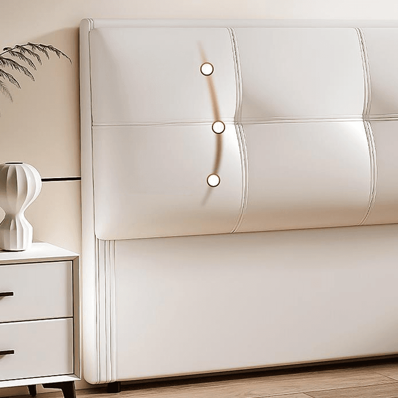 Art Deco Style Panel Headboard with No Distressing, Decorative-stitched Tufting, Rectangle Shape for Queen/Full/Twin XL Bed, Sponge Upholstery Fill, Standard Height - image 8