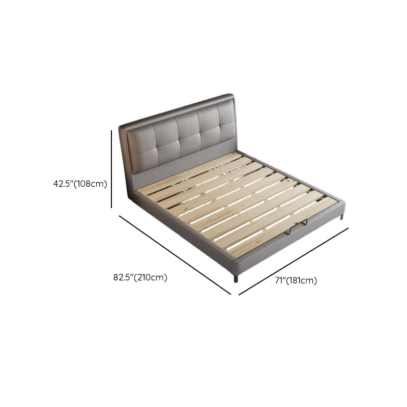 Light Gray Solid Color Storage Bed with Pine Wood Frame and Button-tufted Design for Living Room - image 10