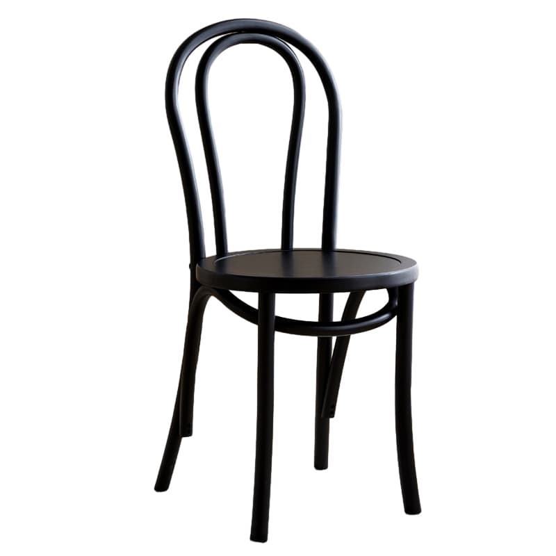 Scandinavian Wooden Side Chair with Standard Height and Armless Design - image 15