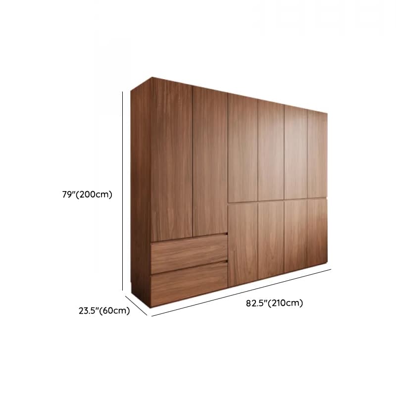 Acorn Minimalist Laminate Independent Wardrobe Closet with Soft Close Drawer, Soft Close Door, and Interior Shelves - image 25