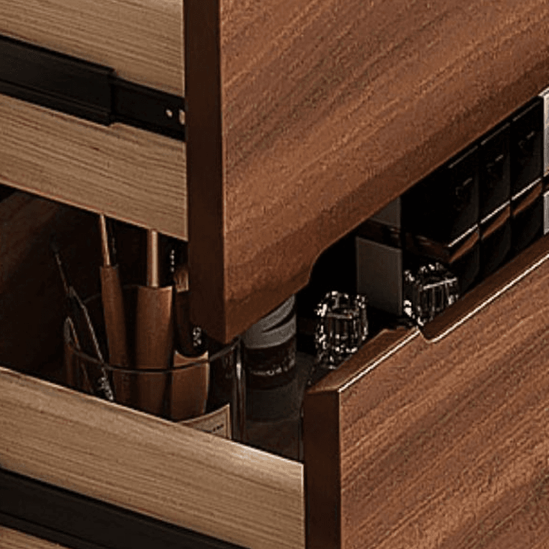 Simple Timber Console Dresser/Semainier/Bachelor Chest Horizontal/Vertical with 9 Drawers/6 Drawers/5 Drawers for Sleeping Quarters - image 11