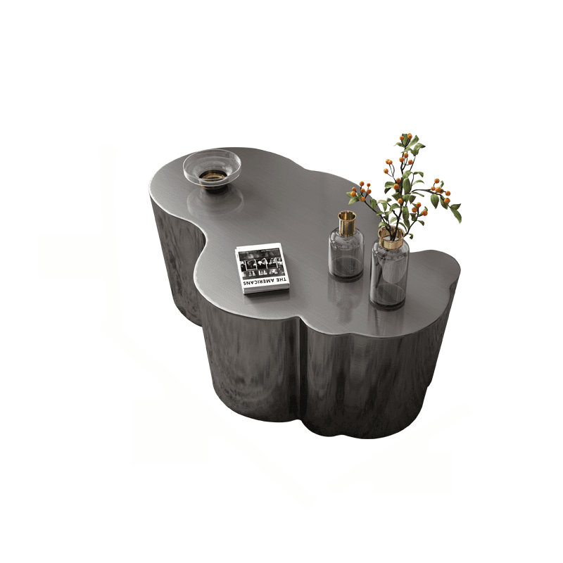 Modern Irregular Nested Board Game Coffee Table for Living Room