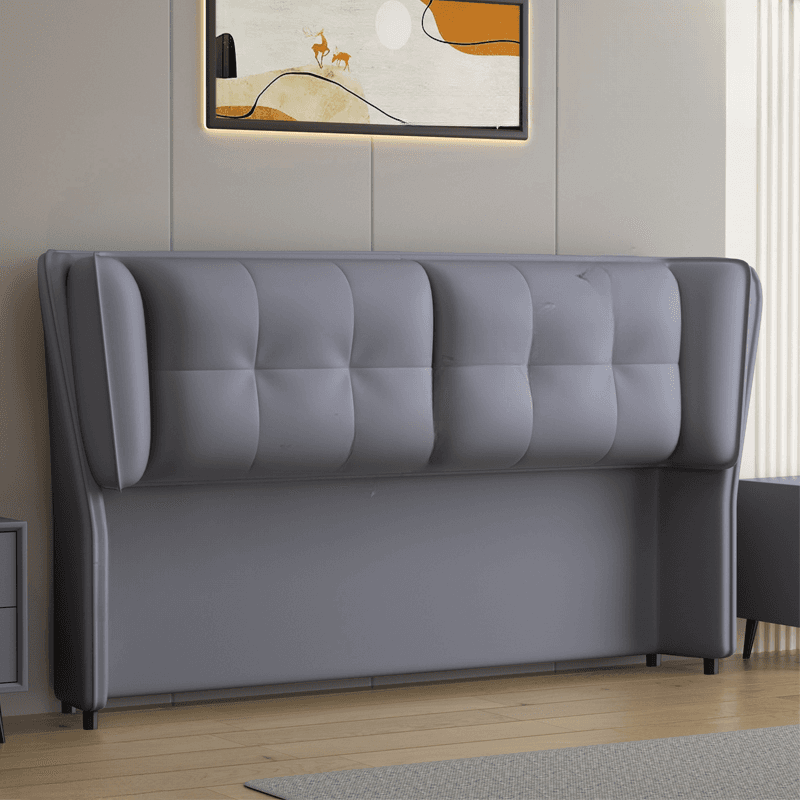 Casual Free-standing Standard Full(54"W x 75"L) Panel Wood/ Upholstery No Distressing With Legs and Button-tufted - image 3