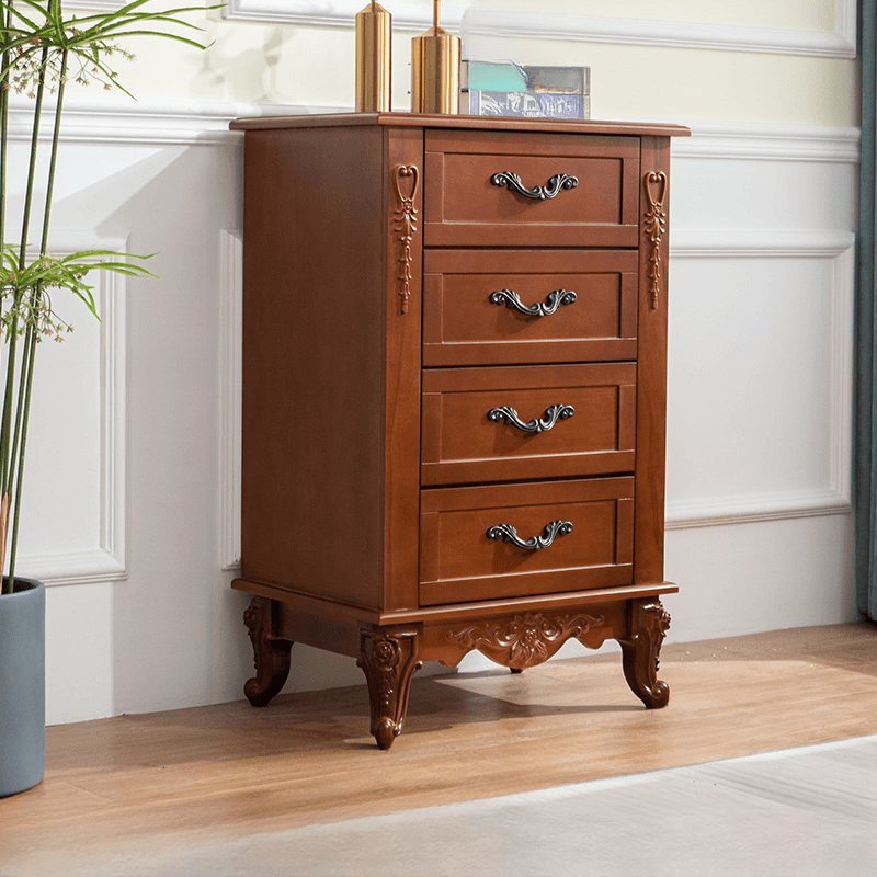 Victorian Style Detached Decorative Cabinet for Sitting Room, Rainproof with 4-6 Drawers and Cabriole Leg