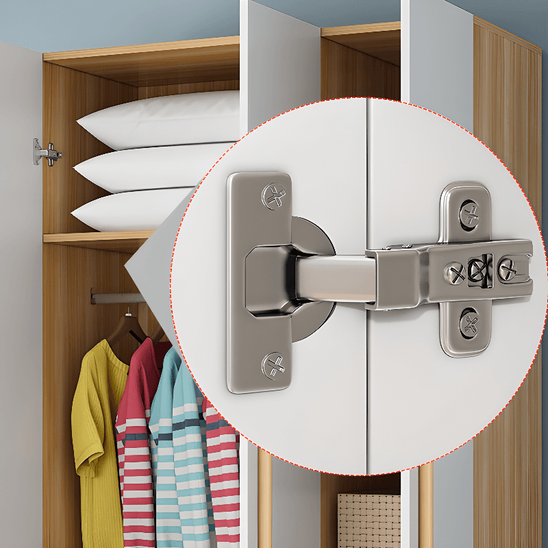 Modern Timber Detached Wardrobe with Soft Close Drawer, Soft Close Door, Interior Shelves & Clothing Rod - image 13