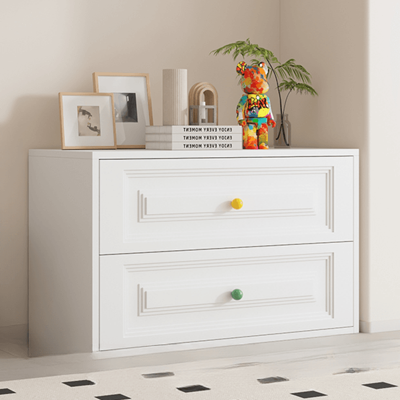 Chalk Casual Steel Bachelor Chest/Semainier with 5/4/3 Drawers in Vertical/Horizontal Orientation