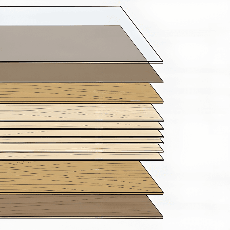 Organic Modern Nightstand With Drawer Organization Featuring 2 Drawers and Real Wood Countertop - image 10