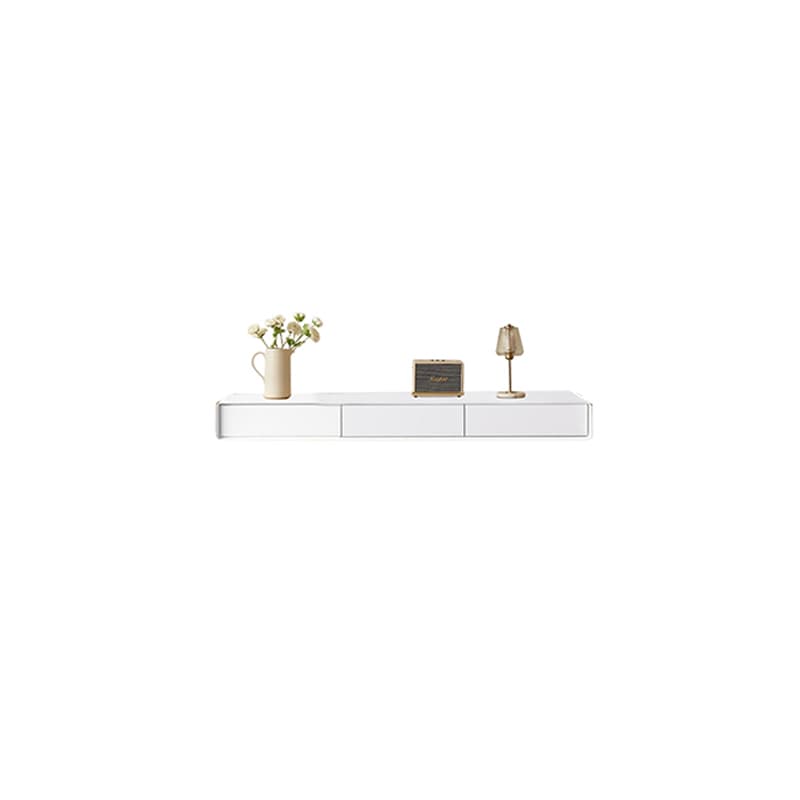Contemporary Floating Wood TV Stand with 2-Drawer/4 Drawers and 2 Cabinets/1-Cabinet - image 9