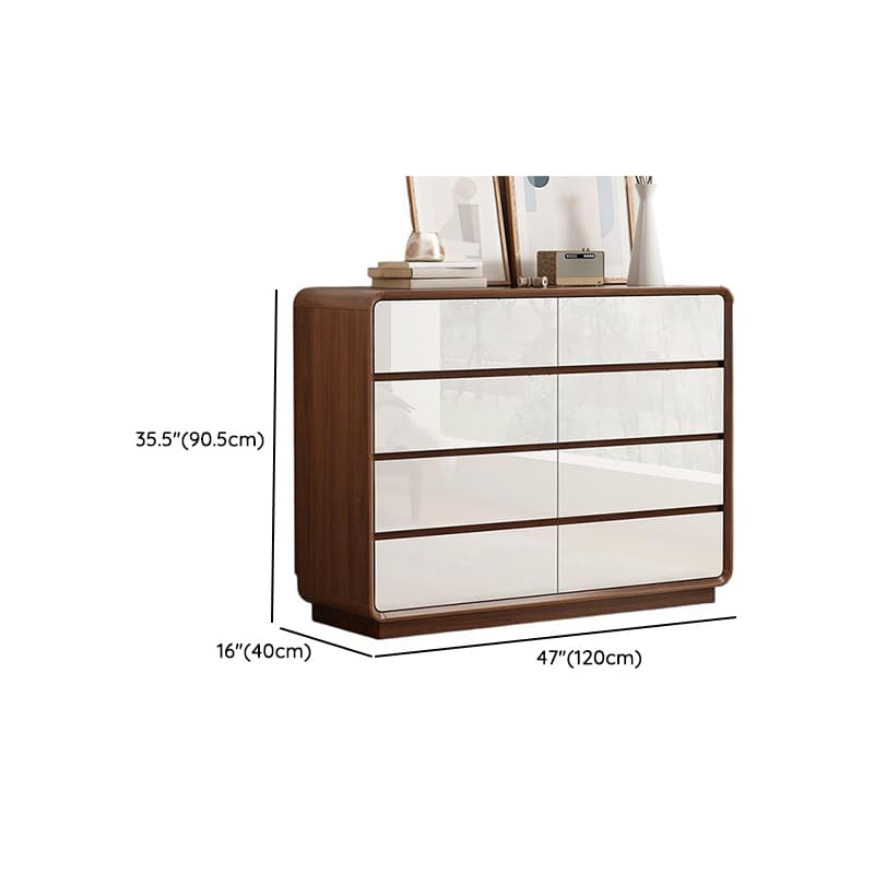 Retro Solid+Manufactured Wood Semainier for Sleeping Quarters, Horizontal/Vertical - image 15