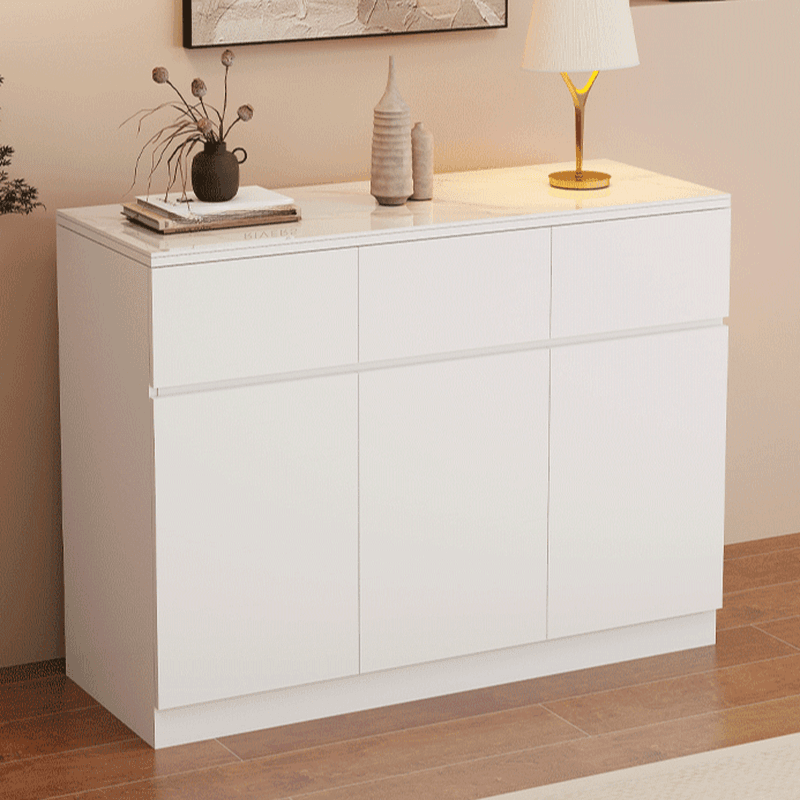Sideboard with 4 Drawers/3 Drawers/2 Drawers, Narrow/Standard Size, Drawers Storage, Sintered Stone Countertop, Alterable Shelf, 4 Doors/3 Doors/2 Doors, and Tabletop - image 6