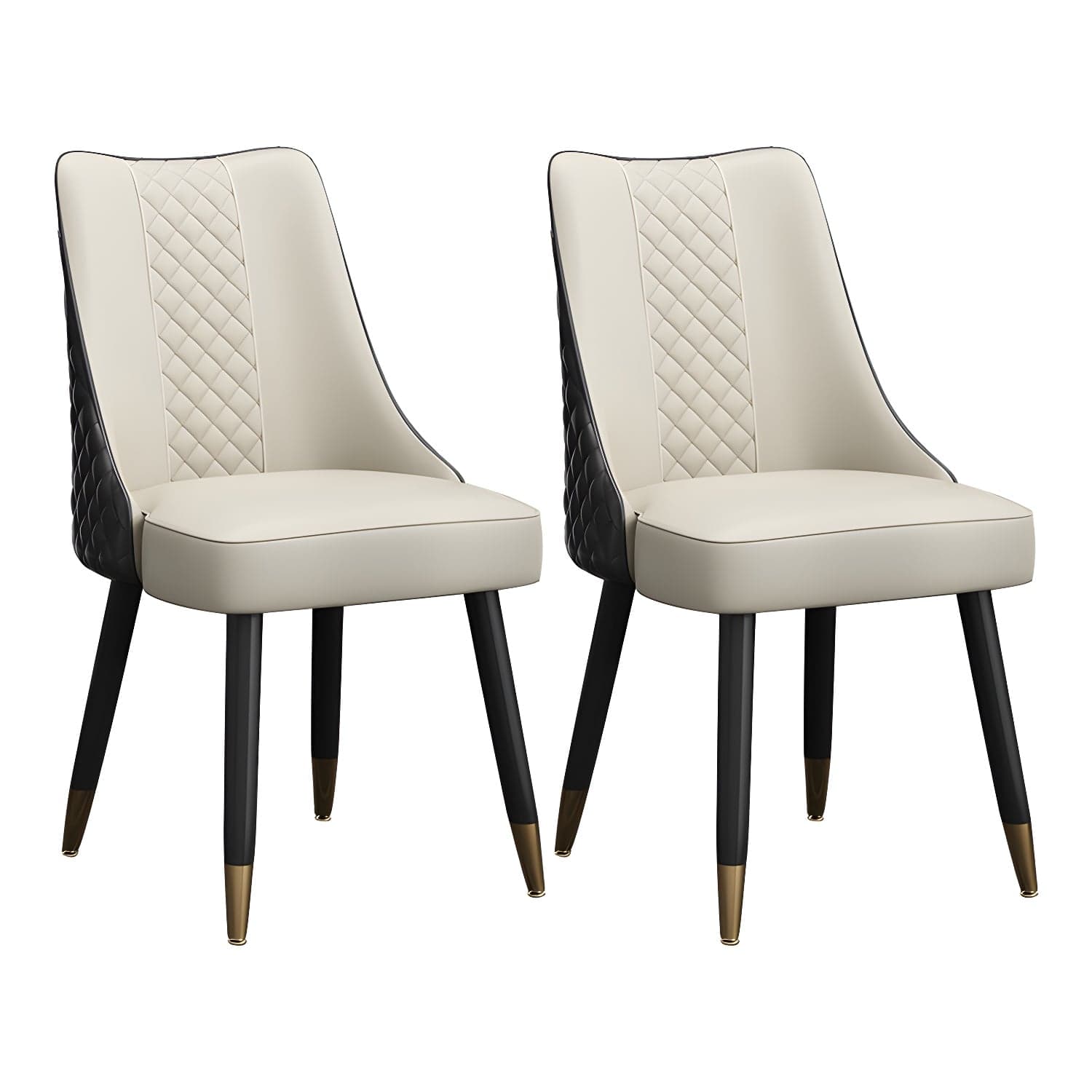 Scandinavian Style Wood Side Dining Chairs Dining Room Solid Back Chair - image 7