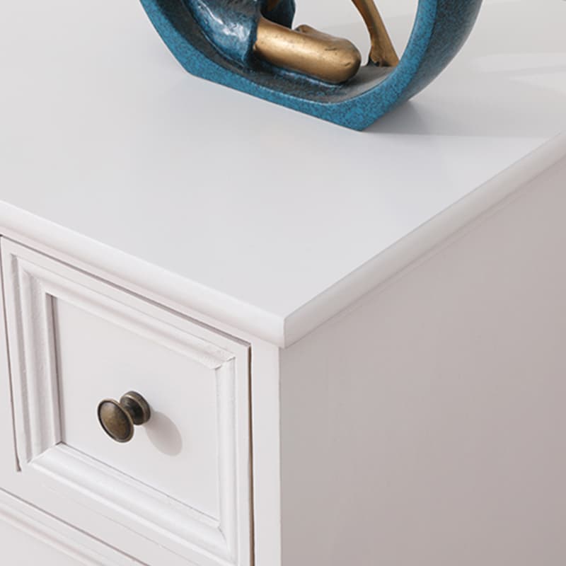 Modern Wooden Bachelor Chest with Vertical Drawers with Drawers - image 10