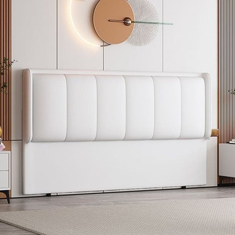 Simplistic Wingback Headboard in Lumber with No Distressing, Rectangular Shape for King/Queen/Full Bed, Featuring Sponge Upholstery Fill and Standard Height - image 5
