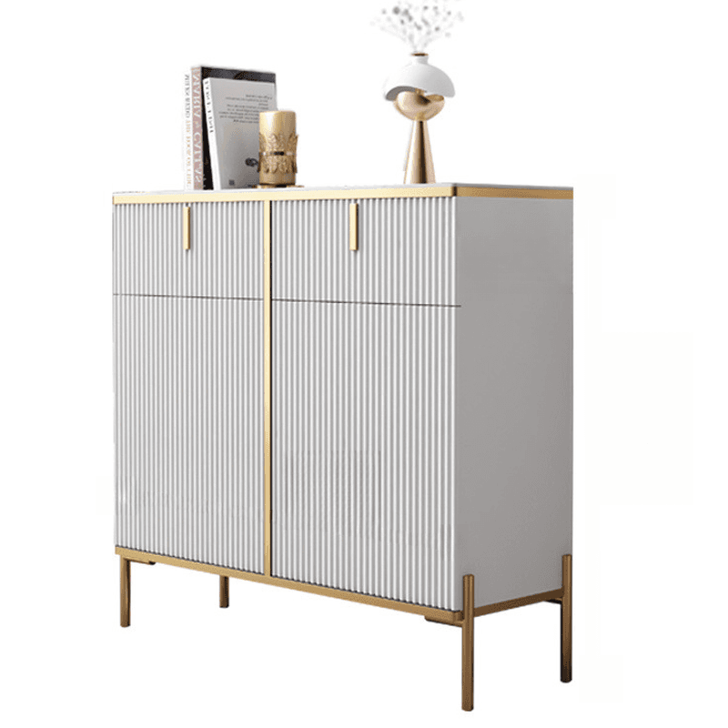 Ground Independent Sideboard for Parlor with Appliance Storage and Worktop in a Modern Style - image 4