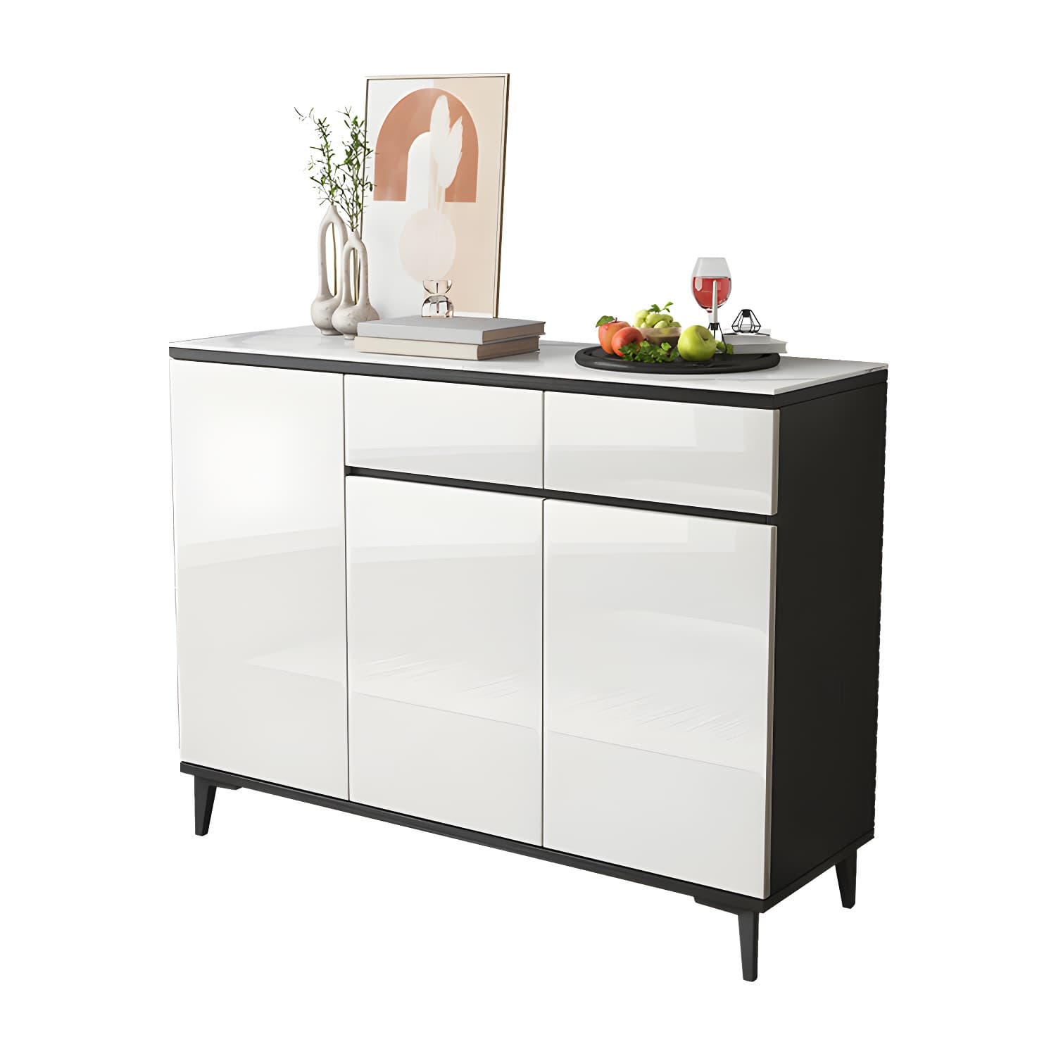Contemporary Sideboard Cabinet with Drawer and Door for Living Room - image 8