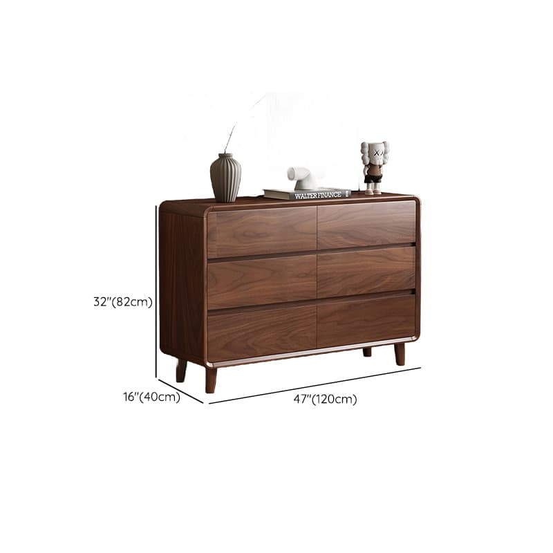Cocoa Casual Rubberwood Double Dresser/Lingerie Chest with 9 Drawers/6 Drawers/8 Drawers Horizontal/Vertical - image 10