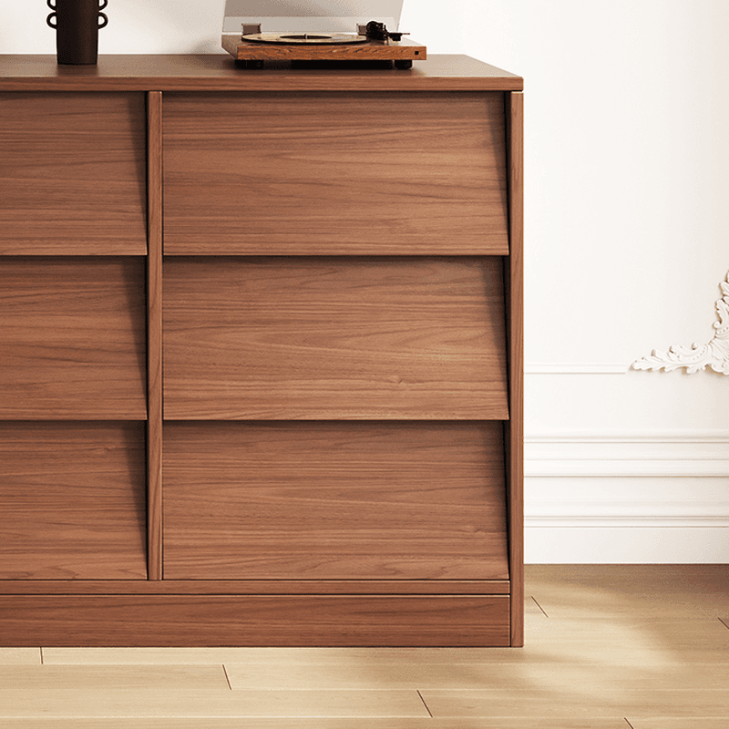 Cocoa Casual Natural Wood Console Dresser/Bachelor Chest with 9/6/3 Drawers in Horizontal/Vertical Orientation - image 7