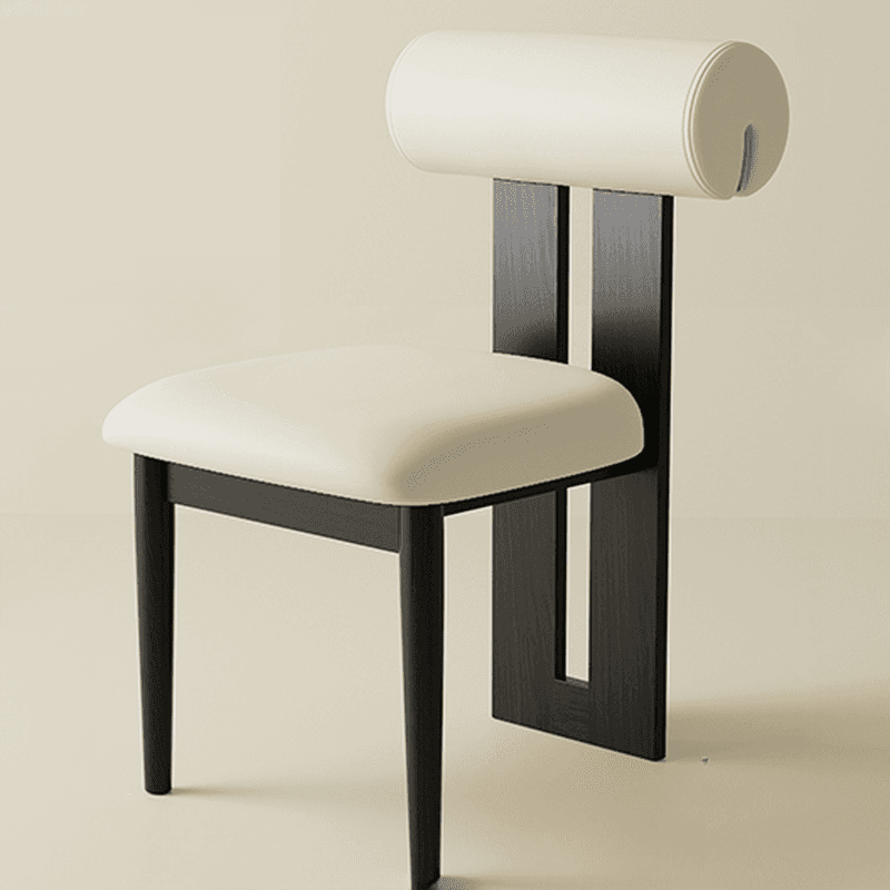 Casual Ash Side Chair with Slatted Back and Upholstered Seat - image 7