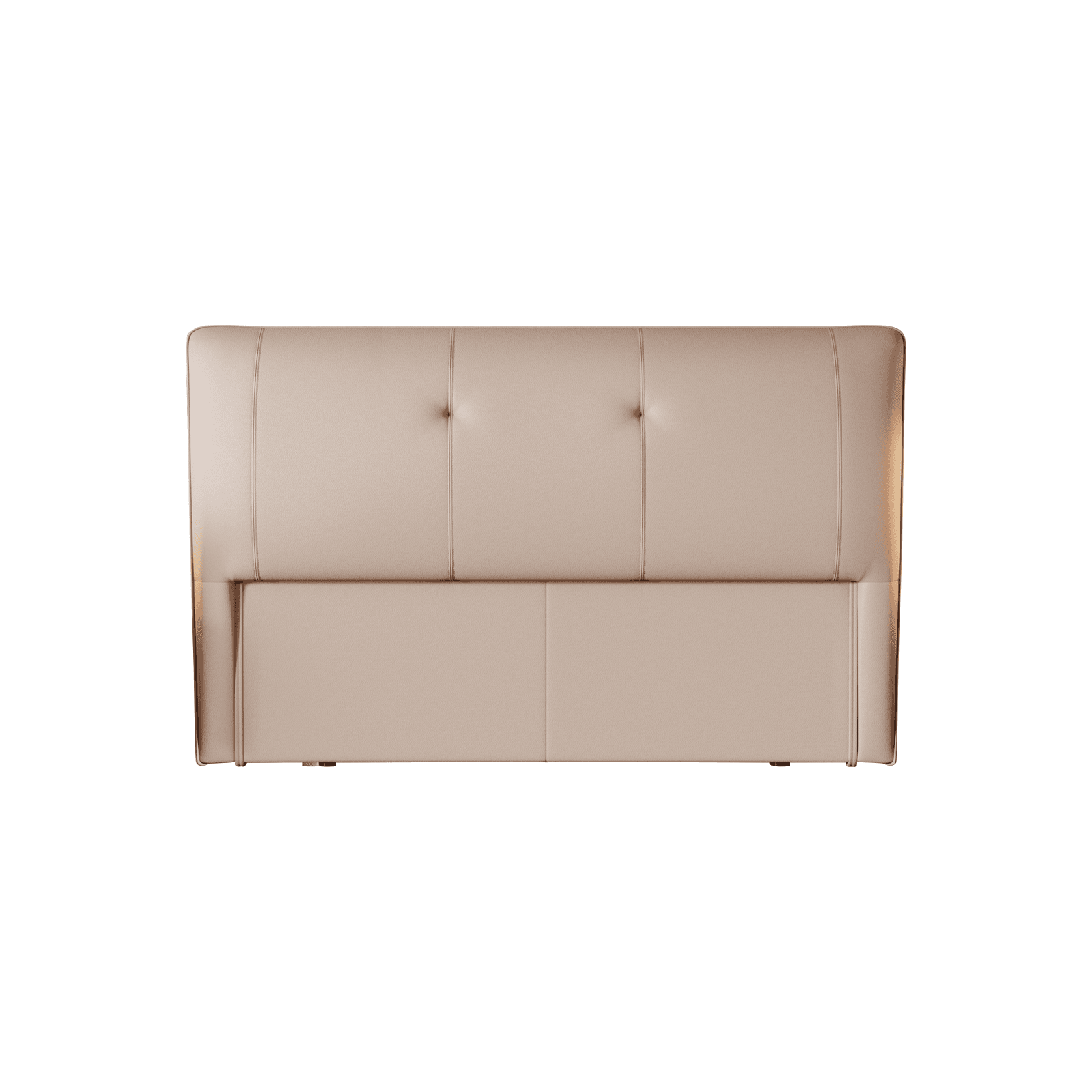 Modish No Distressing Button-tufted Panel Headboard with Rectangle Shape for King/Queen/Full Bed, Featuring Sponge Upholstery Fill and Standard Height - image 7