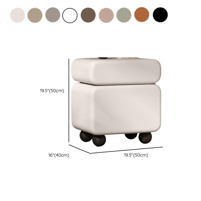 Modish Nightstand With Drawer Organization Featuring 1 Drawer, 1 Cabinet, Right Orientation, and Lumber Countertop - image 12
