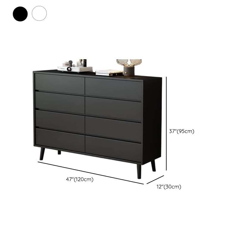 Modern Hardwood Vertical/Horizontal Console Dresser/Semainier/Bachelor Chest with 8 Drawers/5 Drawers/4 Drawers - image 23