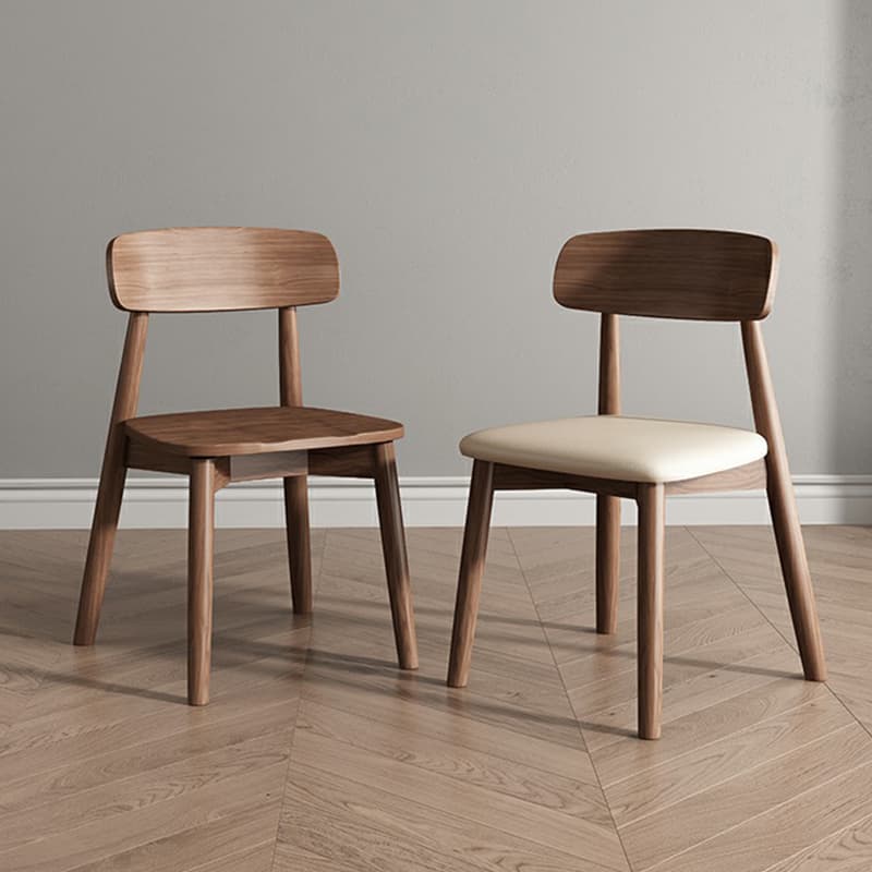 For Restaurant Light-Toned Wood Framed Armless Chair - image 11