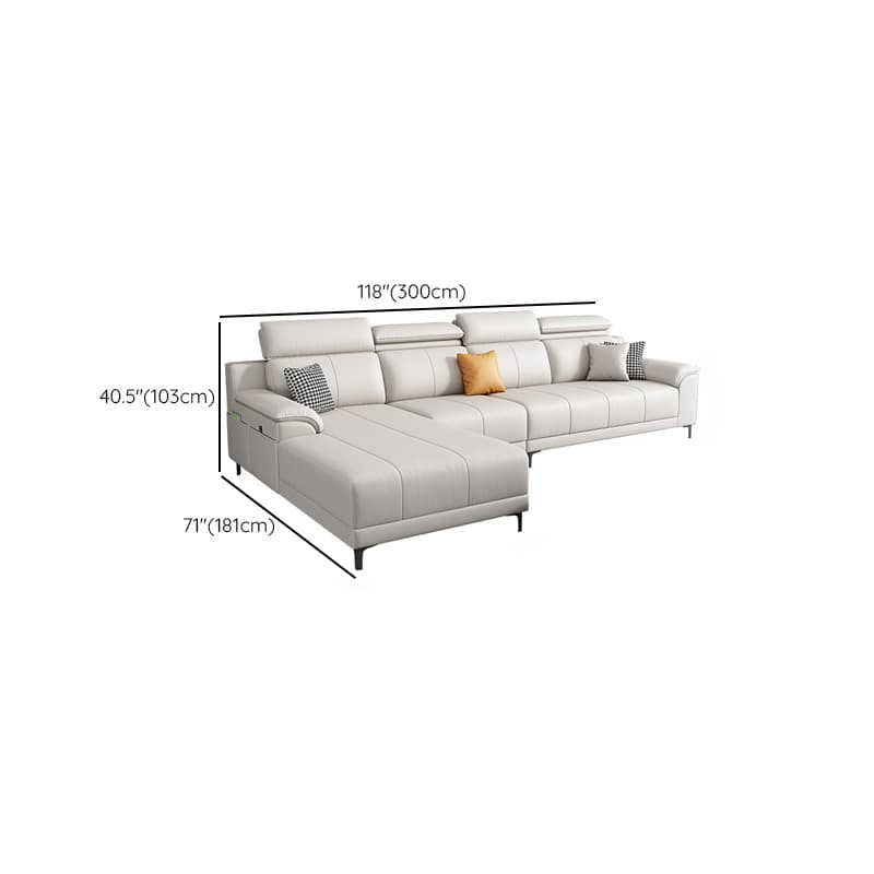 Straight/L-Shape Sofa/Corner Sectional with Horizontal/Left Orientation - image 14