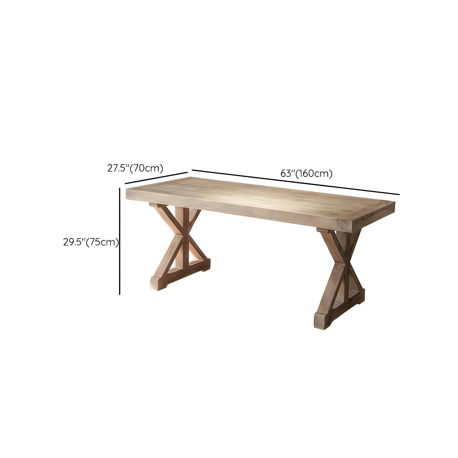 Distressed Pine Wood Dining Set 1/2 Pieces Industrial Dinette Set for Home - image 13