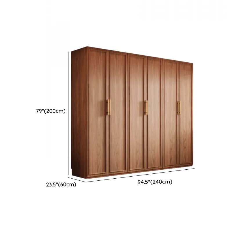 Acorn Minimalist Wooden Independent Wardrobe Closet with Soft Close Drawer, Soft Close Door, and Interior Shelves - image 15