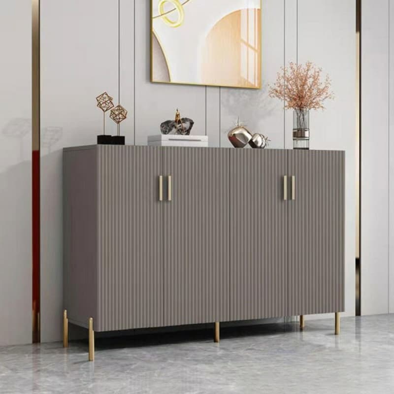 Floor Freestanding Sideboard/Server in Wood with Countertop and Three/Five Internal Shelves in a Luxury Style - image 10