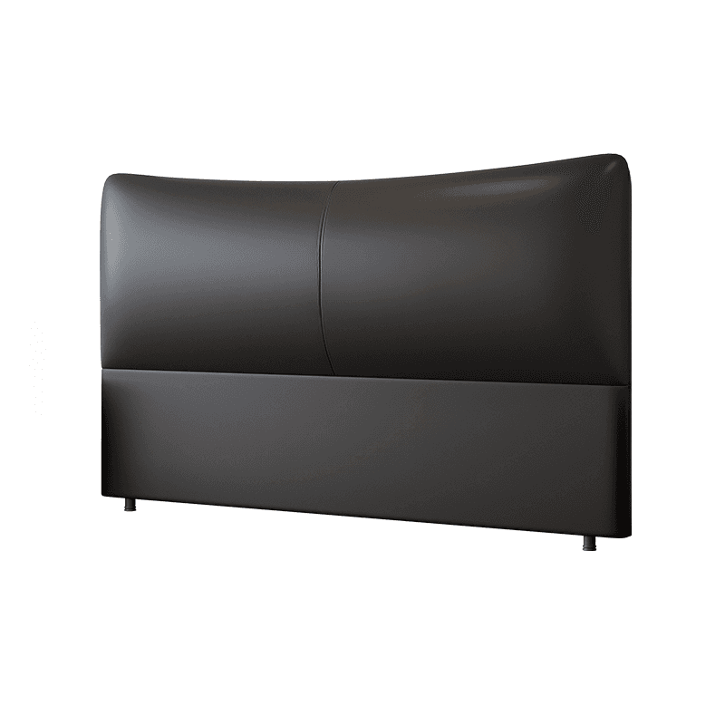 Simplistic Style Panel Headboard in Lumber with No Distressing, Rectangular Shape for Queen/Full/Twin XL Bed, Featuring Sponge Upholstery Fill and Standard Height
