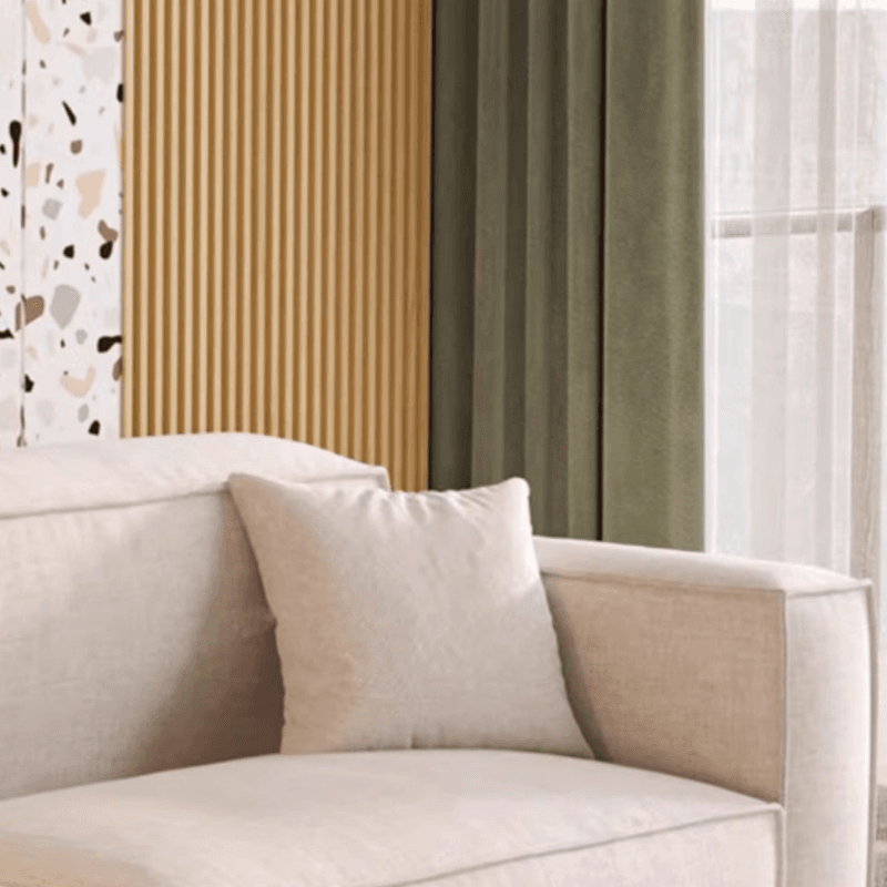 Straight/L-Shape Cotton Upholstered Sofa Couch/Corner Sectional with Horizontal/Left Orientation - image 5