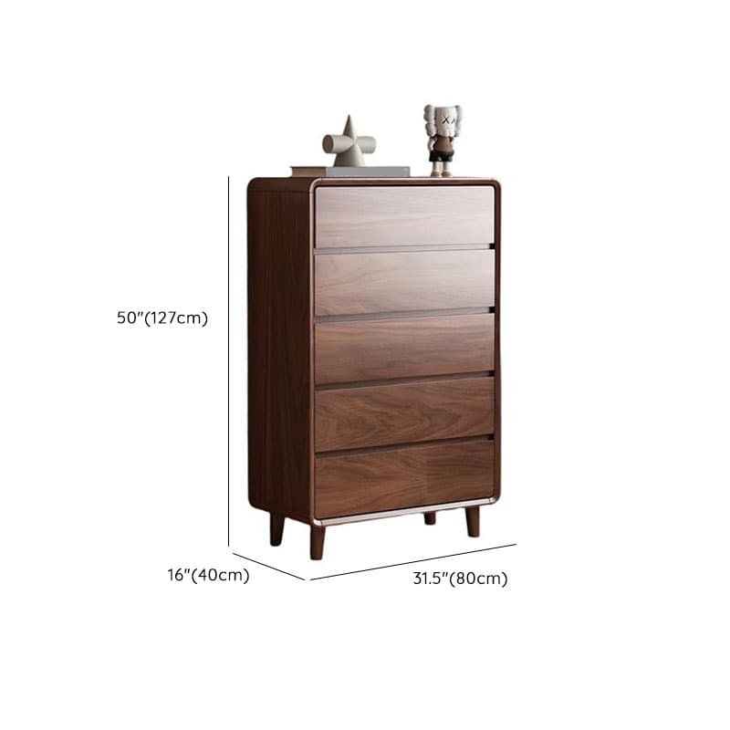 Cocoa Simplistic Natural Wood Bachelor Chest/Double Dresser with 6/9/5 Drawers in Horizontal/Vertical Orientation - image 19