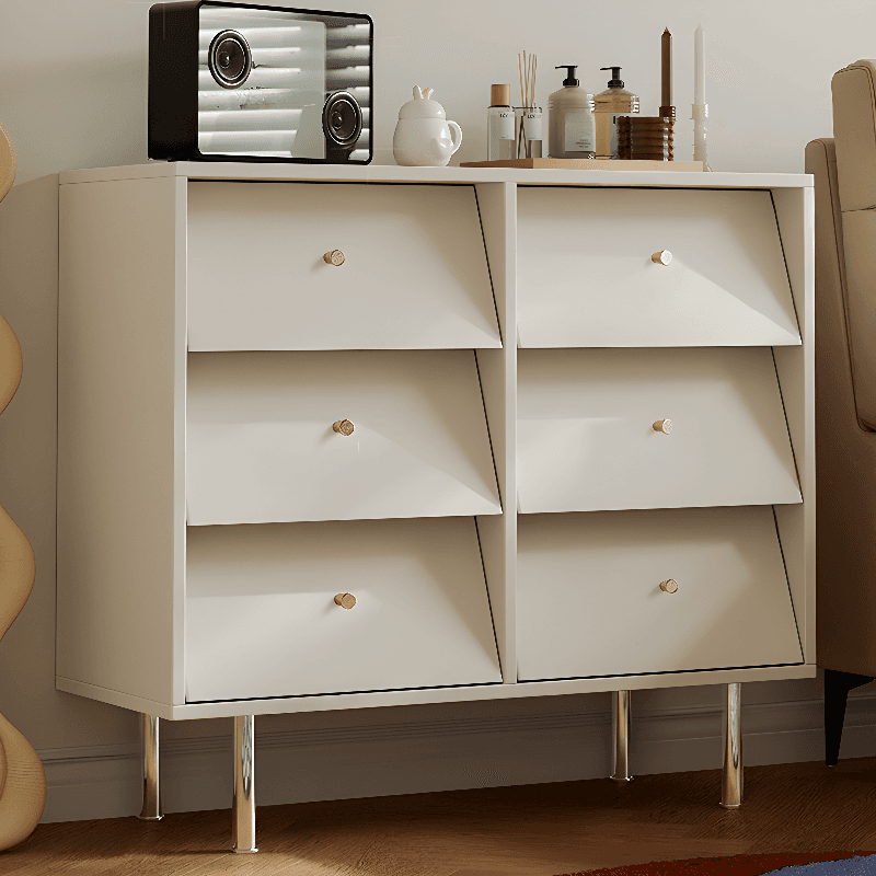 Casual Composite Wood Console Dresser with 6/9 Drawers in Vertical/Horizontal Orientation - image 4