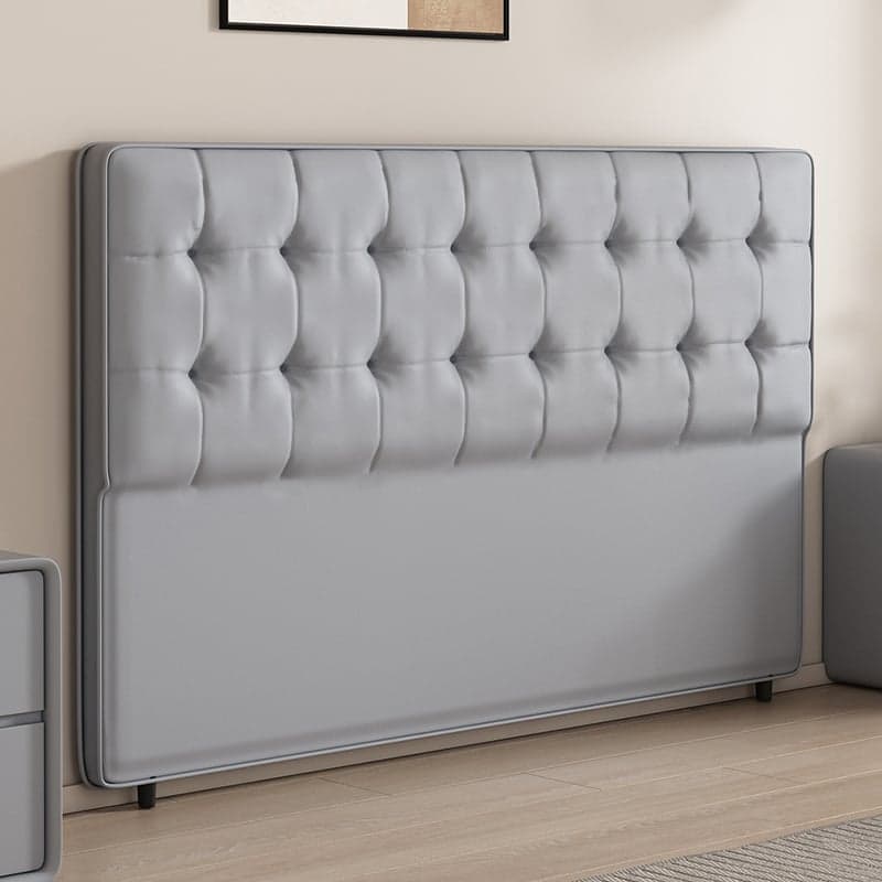Minimalist Free-standing Standard Full(54"W x 75"L) Wood/ Upholstery Panel No Distressing With Legs and Stitch-tufted - image 6