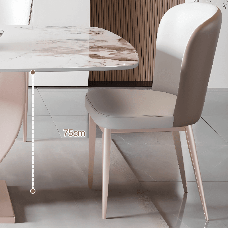 Lavish Dining Table Set for 6 Chairs/4 People with Multiple Colour Table Top - image 4
