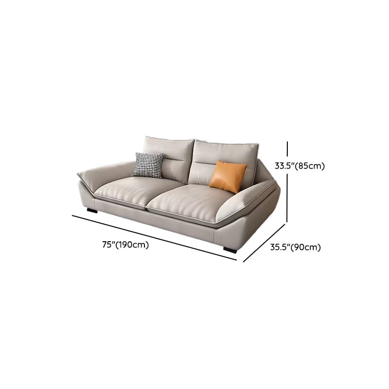 Functional L-Shape/Straight Sofa Couch/Sofa Recliner for Parlor with Reversible/Horizontal Orientation and Concealed Support - image 16