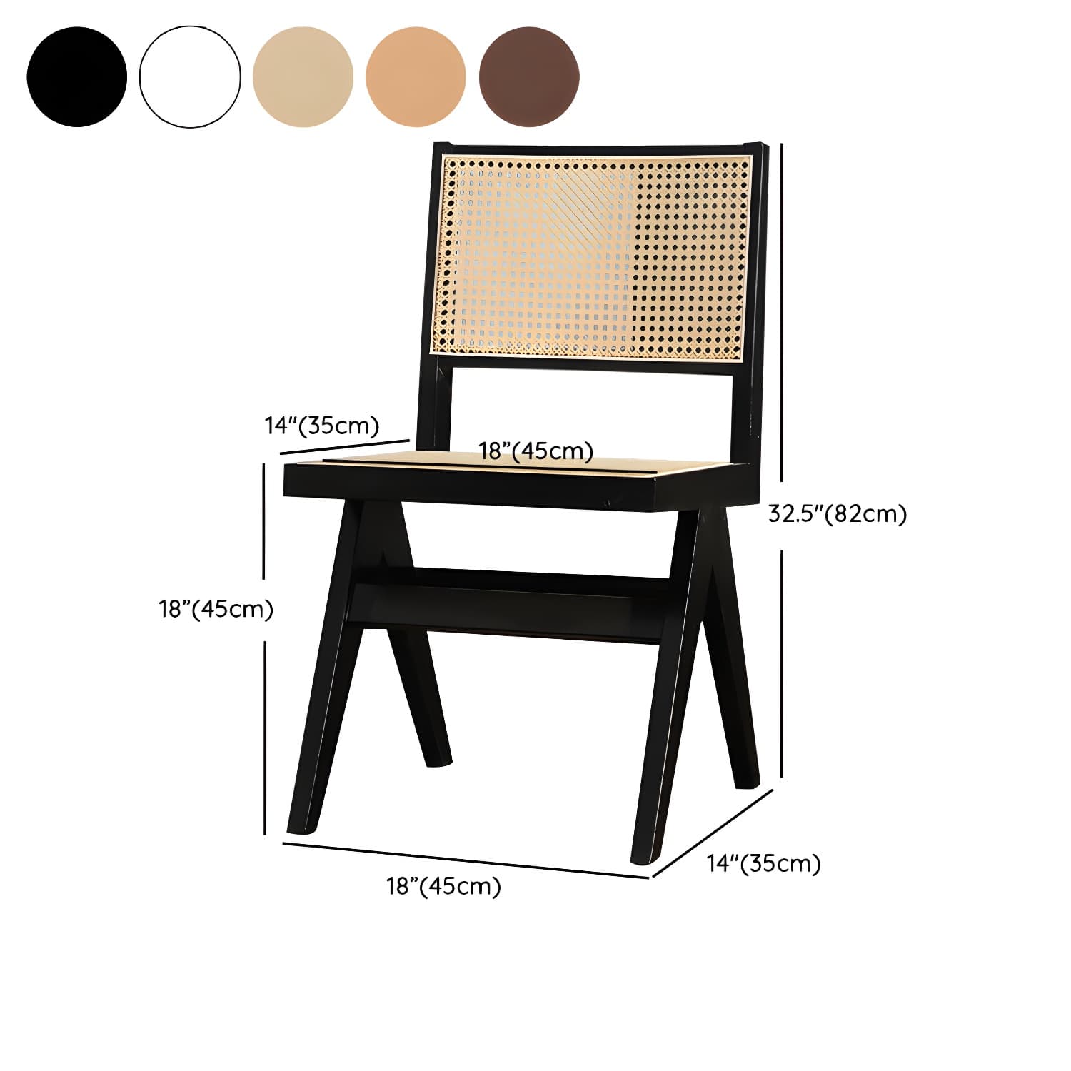 Contemporary Dining Room King Louis Back Solid Wood Dining Chair - image 17