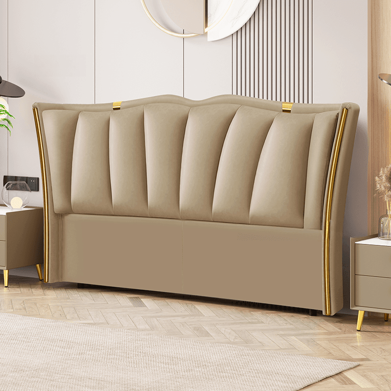 Luxurious Free-standing Standard Full(54"W x 75"L)/Twin(38"W x 75"L) Camelback Panel No Distressing With Legs in Timber - image 8