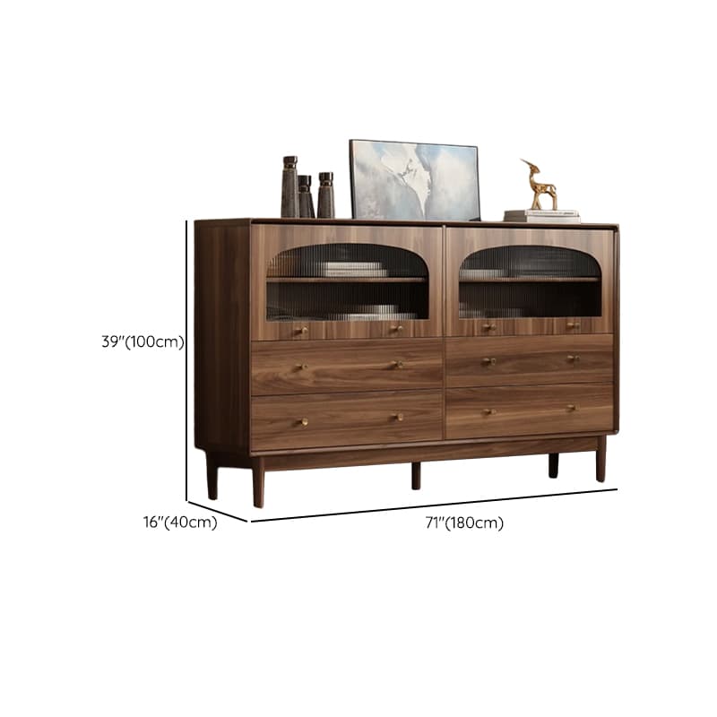 Antique Unattached Accent Cabinet Sitting Room with Drawers & Door - image 24