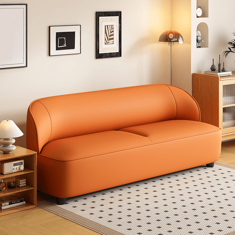 Modish Solid Color Scratch-durable Standard Sofa in Rose/Light Green/Tangerine Color for 2/4 Person/for 3 - image 18