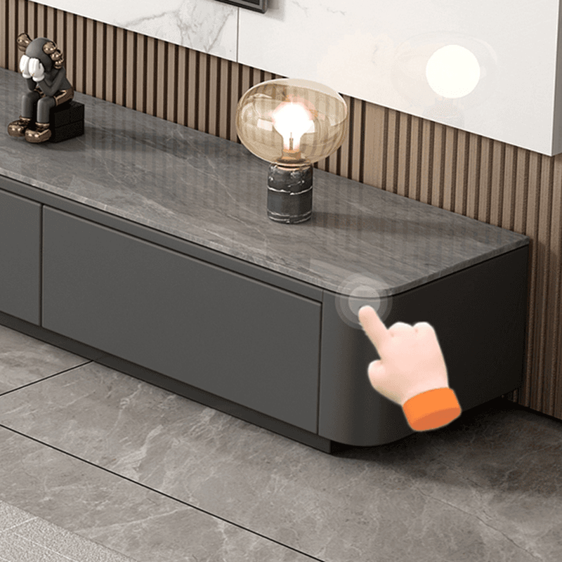 Modern Stone TV Stand with 4 Drawers/3 Drawers/6-Drawer and Cable Management - image 10