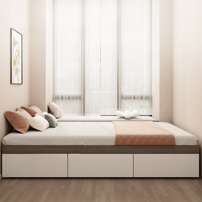 Modern Tatami Bed with 3 Storage Boxes - image 7
