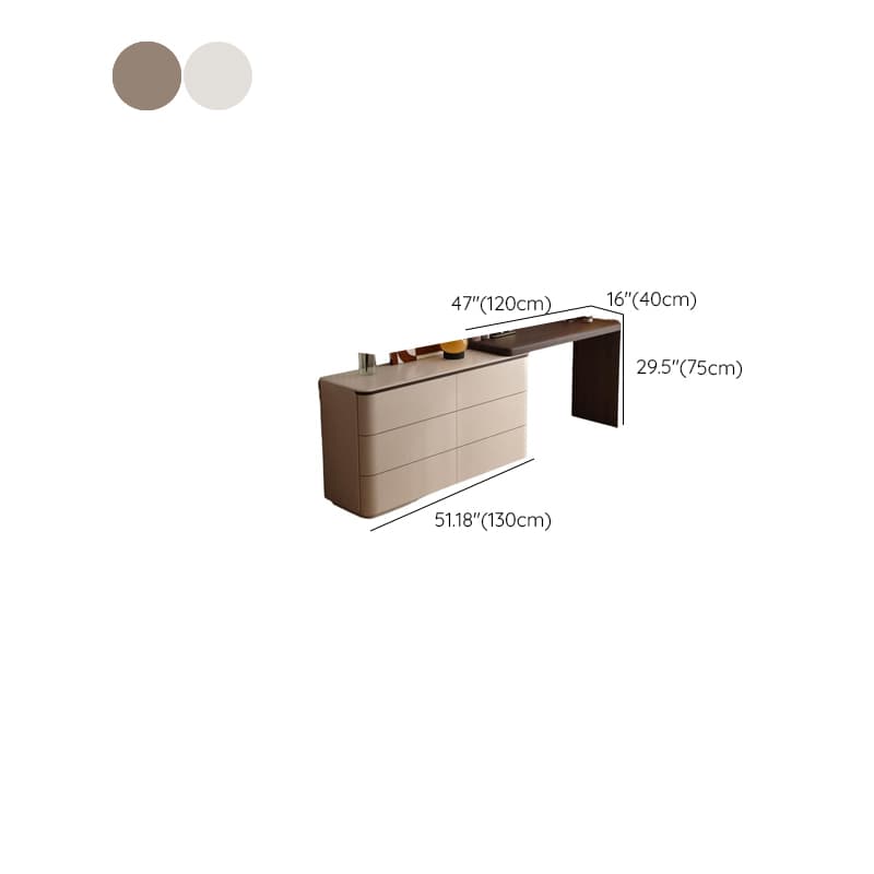 Sleeping Room Makeup Vanity with Scalable Telescopic and Push-Pull Features - image 15